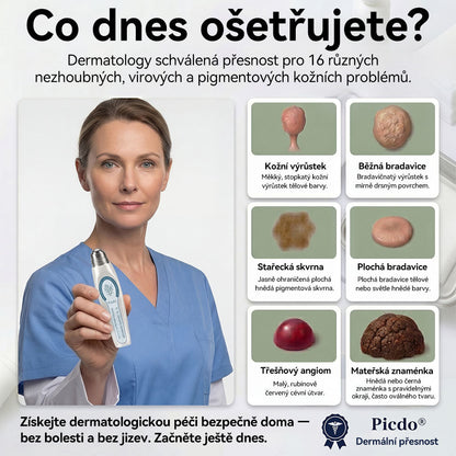 Oficiální značkový obchod |✅️👩‍⚕️𝐏𝐢𝒄𝒅𝒐® 7 dní Odstraňovač kožních skvrn a kožních výrůstků(Bezbolestný rollerball bez jizev)🌳