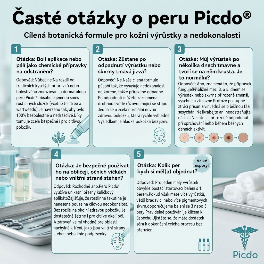 Oficiální značkový obchod |✅️👩‍⚕️𝐏𝐢𝒄𝒅𝒐® 7 dní Odstraňovač kožních skvrn a kožních výrůstků(Bezbolestný rollerball bez jizev)🌳